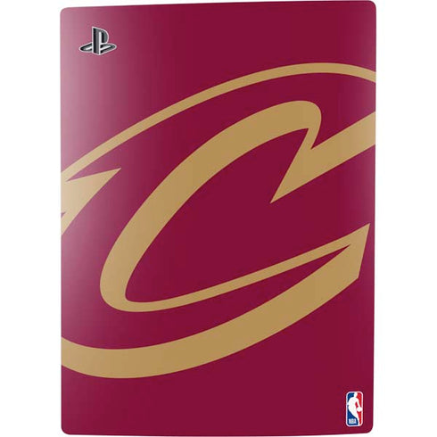 NBA Cleveland Cavaliers Large Logo PS5 Digital Edition Console Skin